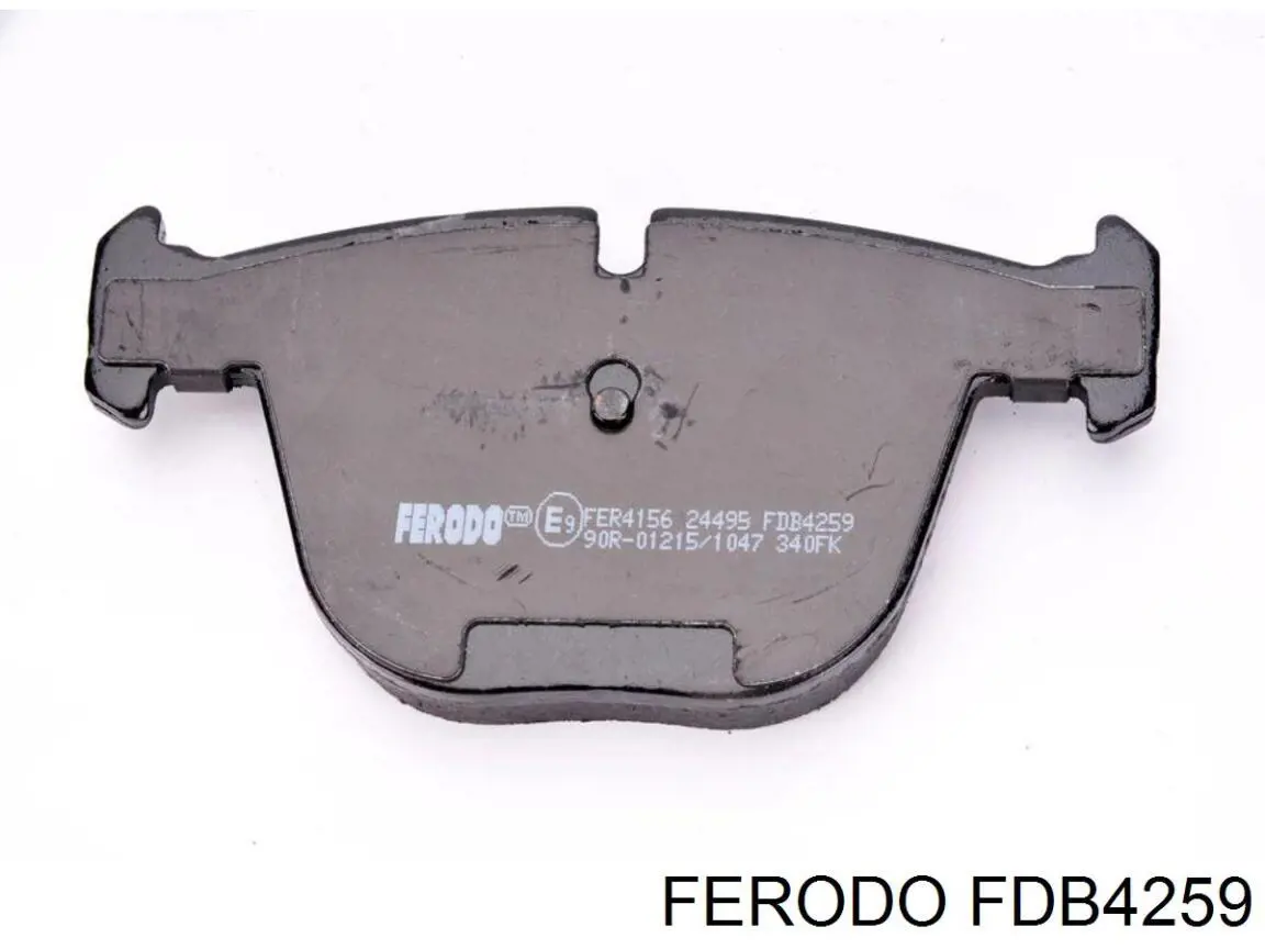 FDB4259 Ferodo задние тормозные колодки
