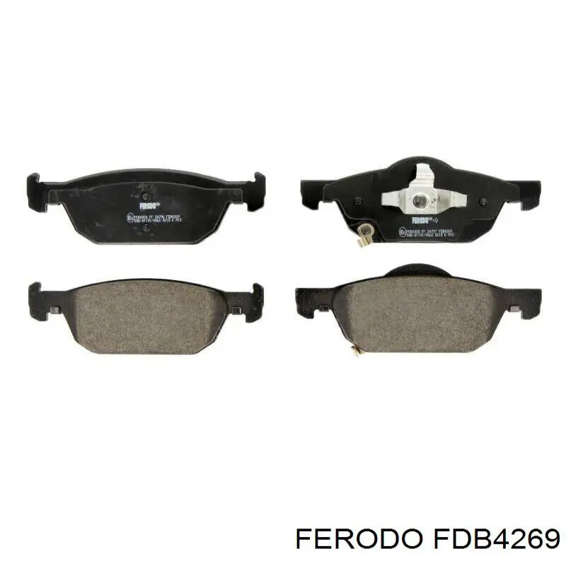 Передние тормозные колодки FDB4269 Ferodo