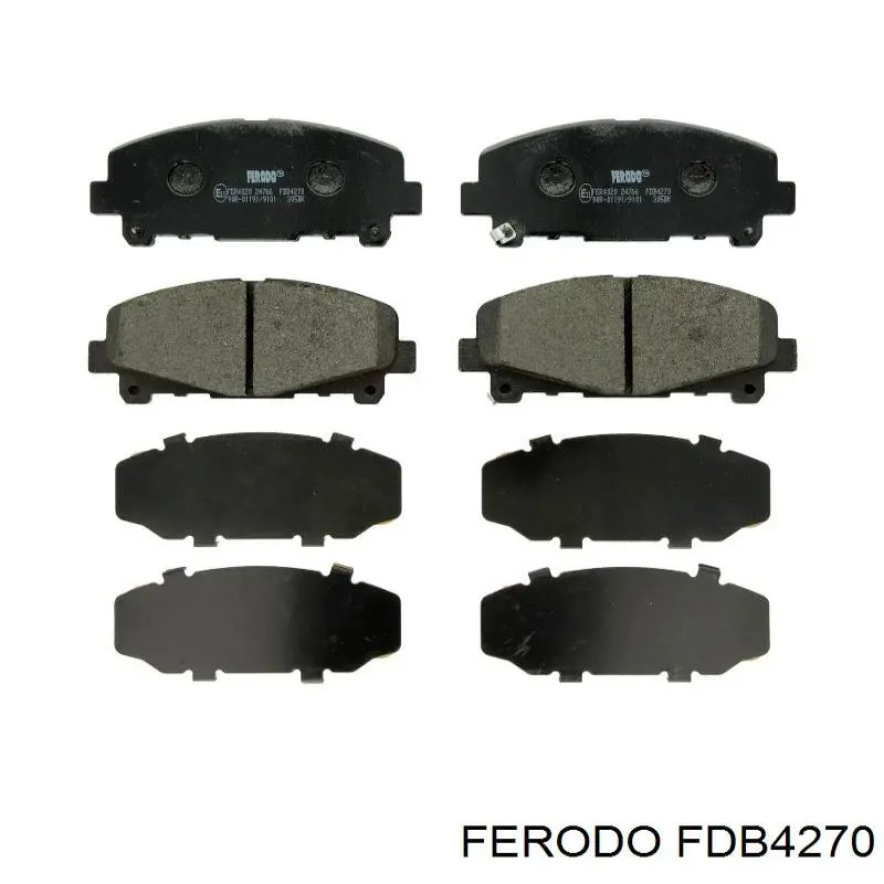 Колодки Ferodo FDB4270 цена, от 23.19 USD