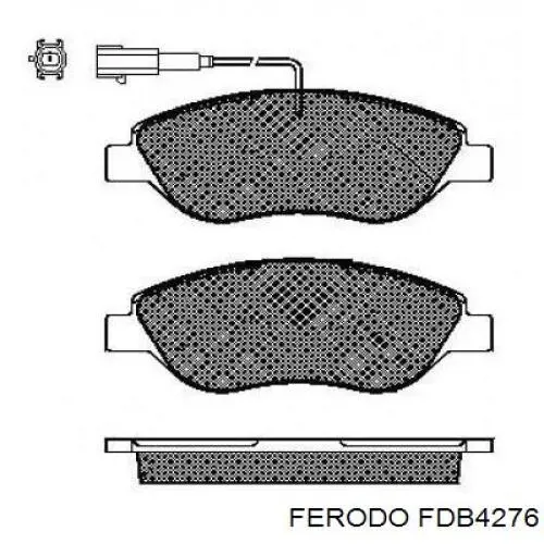 Передние тормозные колодки FDB4276 Ferodo