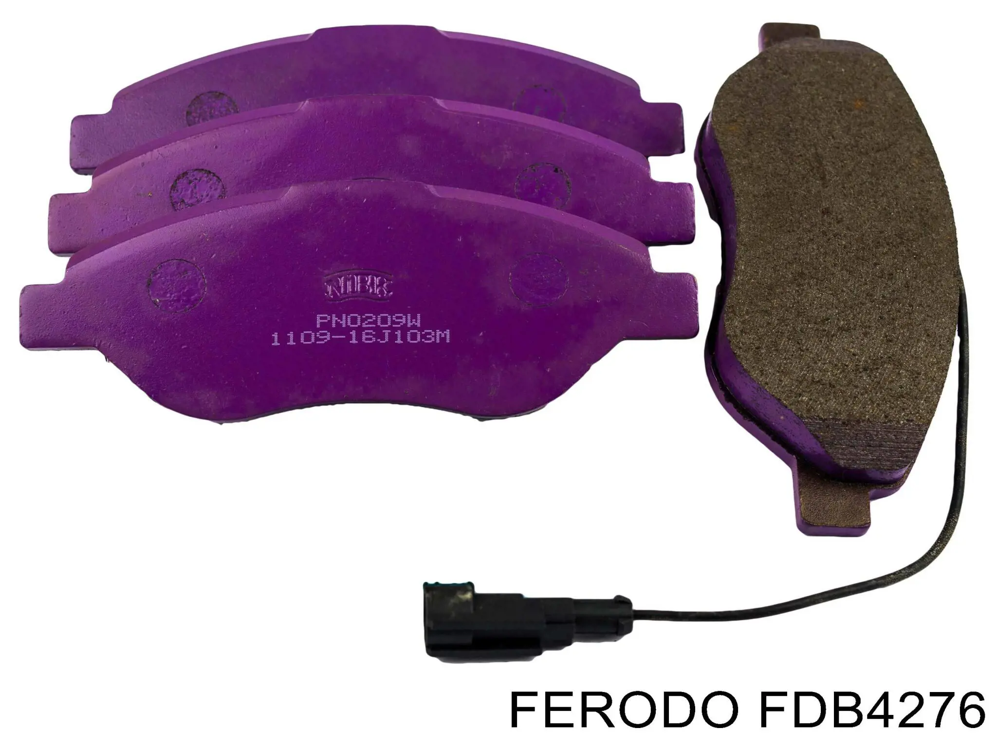Купить FDB4276 Ferodo Колодки тормозные