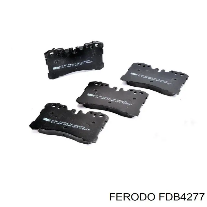 Передние тормозные колодки FDB4277 Ferodo