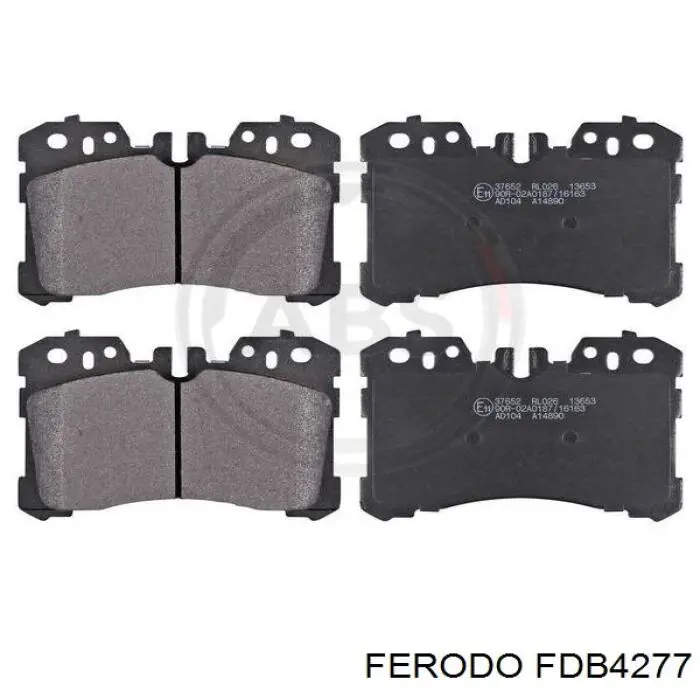 Колодки Ferodo FDB4277 цена, от 44.34 USD