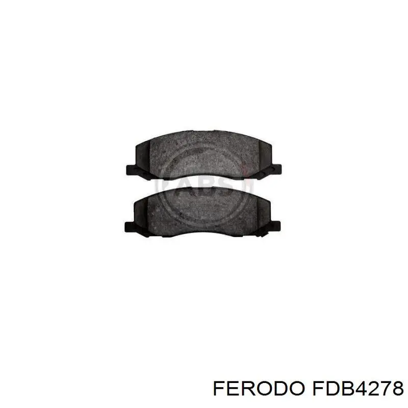 Колодки Ferodo FDB4278 цена, от 45.74 USD