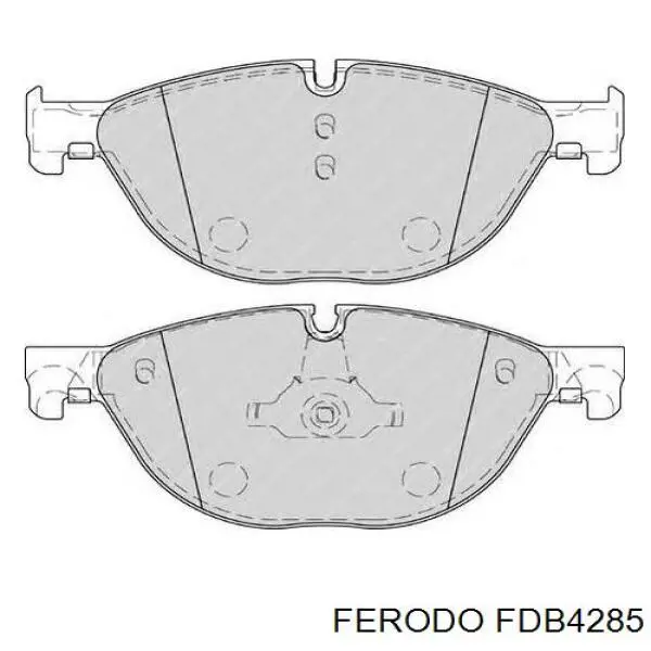 Pastillas de freno delanteras FDB4285 Ferodo
