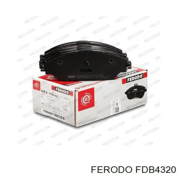 FDB4320 Ferodo Колодки передние