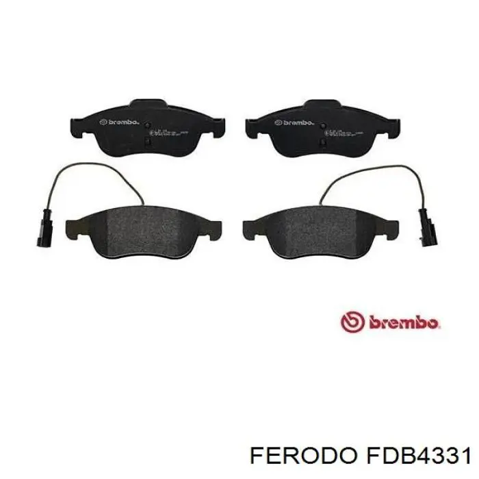 Тормозные колодки Ferodo FDB4331