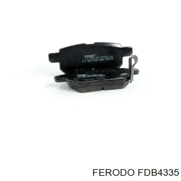 Купить FDB4335 Ferodo Колодки тормозные задние, дисковые