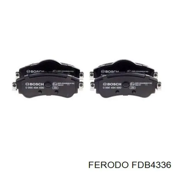 Тормозные колодки Ferodo FDB4336