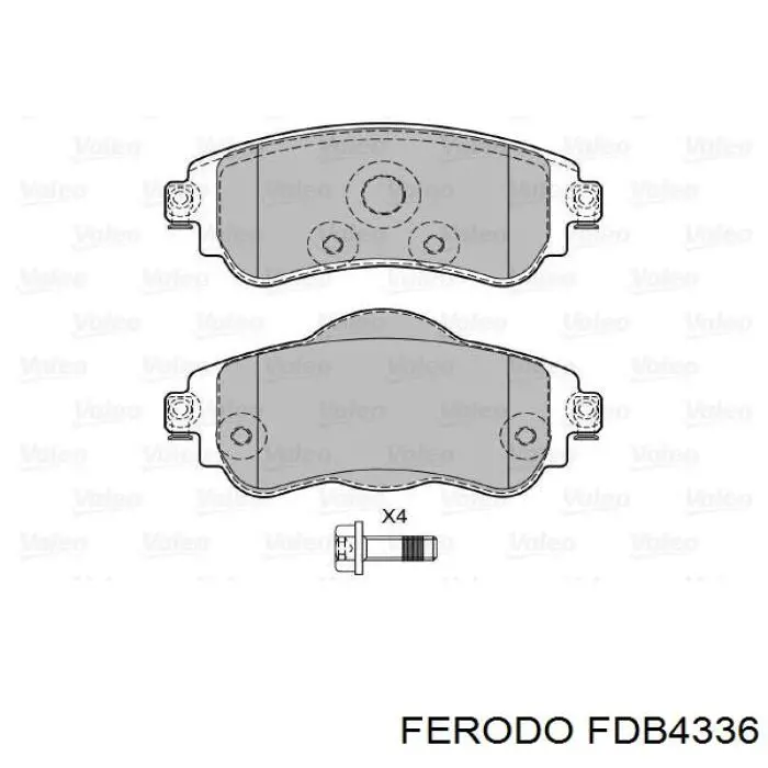 Колодки Ferodo FDB4336 цена, от 39.09 USD