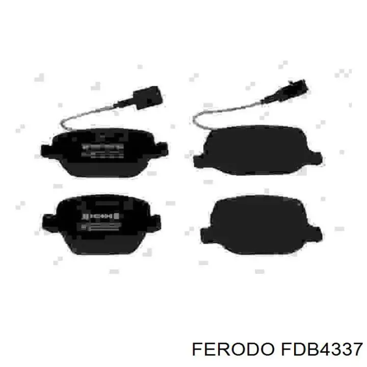 Купить FDB4337 Ferodo Колодки тормозные задние, дисковые