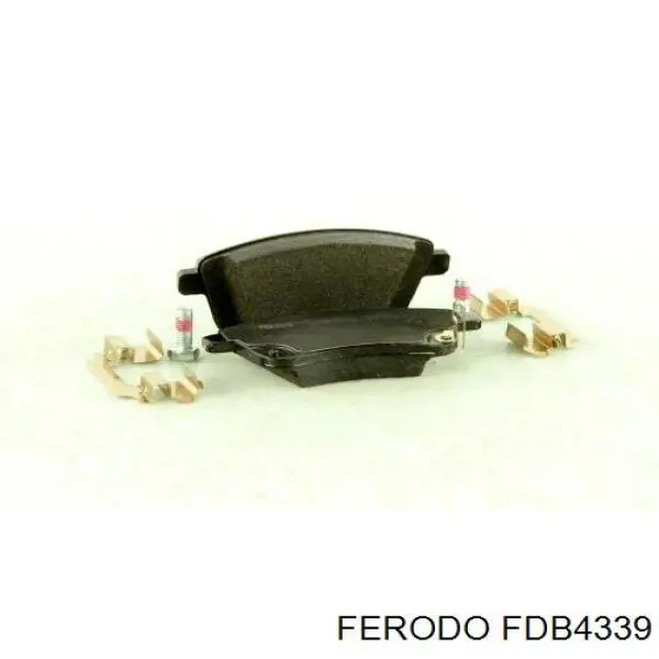 Передние тормозные колодки FDB4339 Ferodo