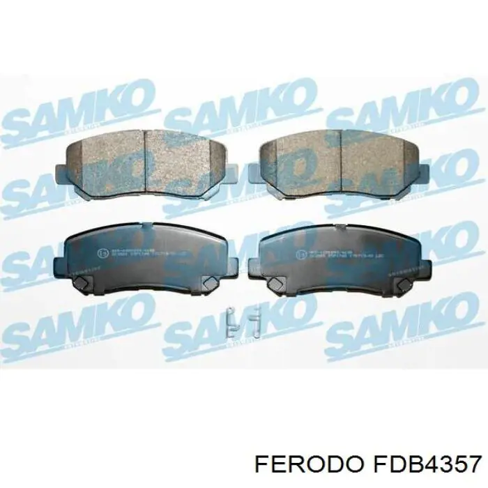 Купить FDB4357 Ferodo Колодки тормозные