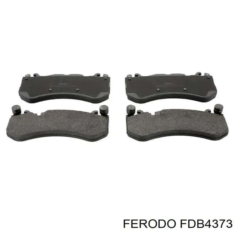 Передние тормозные колодки FDB4373 Ferodo