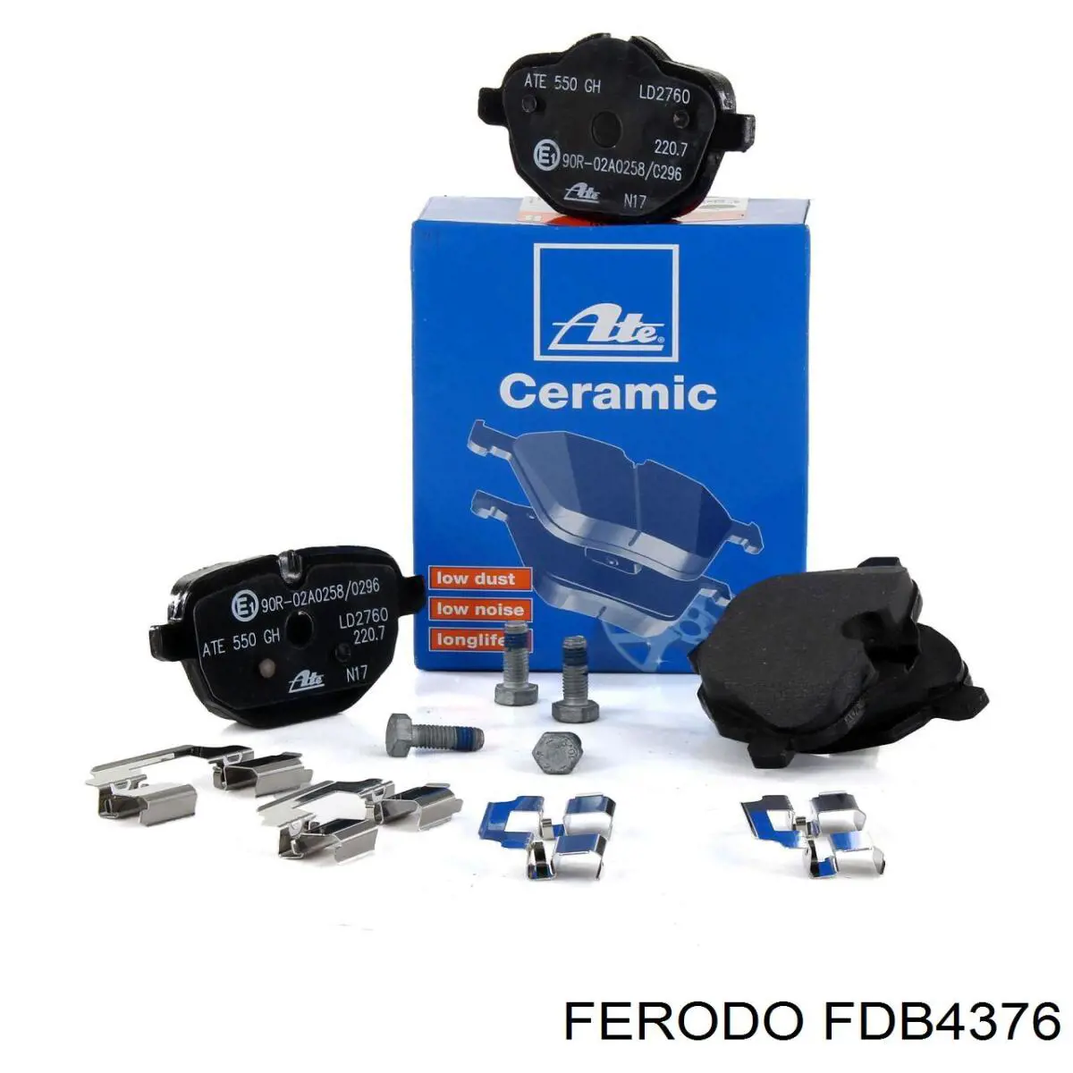 Колодки дисковые  Ferodo FDB4376 цена, от 39.77 USD