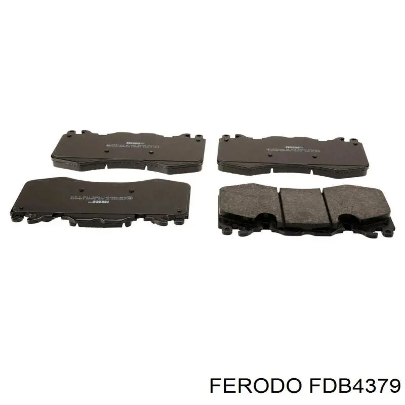 Pastillas de freno delanteras FDB4379 Ferodo