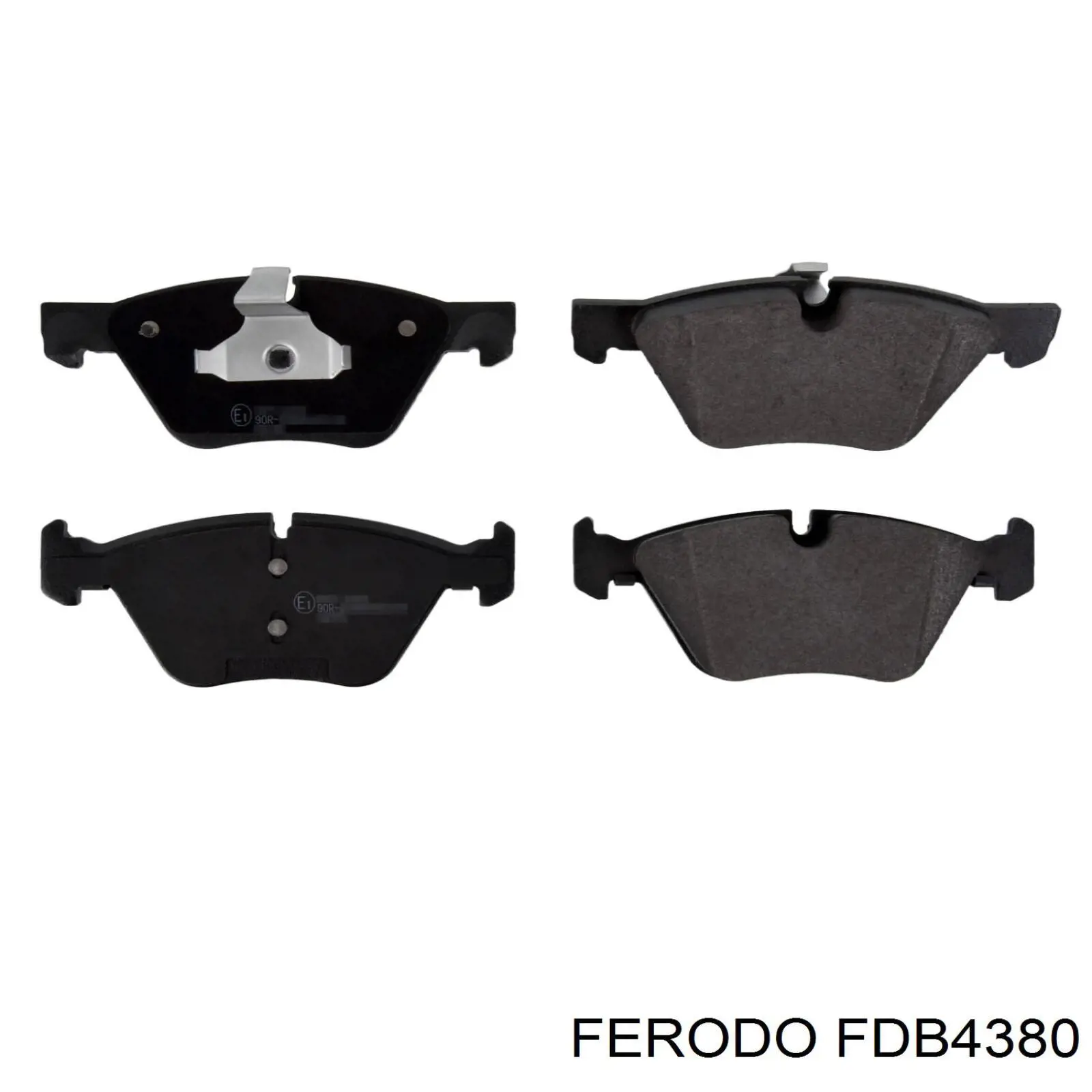 FDB4380 Ferodo передние тормозные колодки