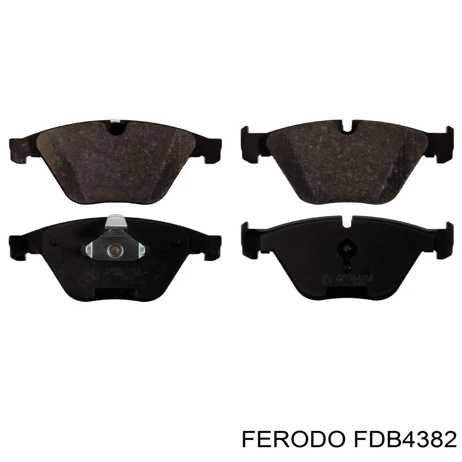 FDB4382 Ferodo Колодки передние