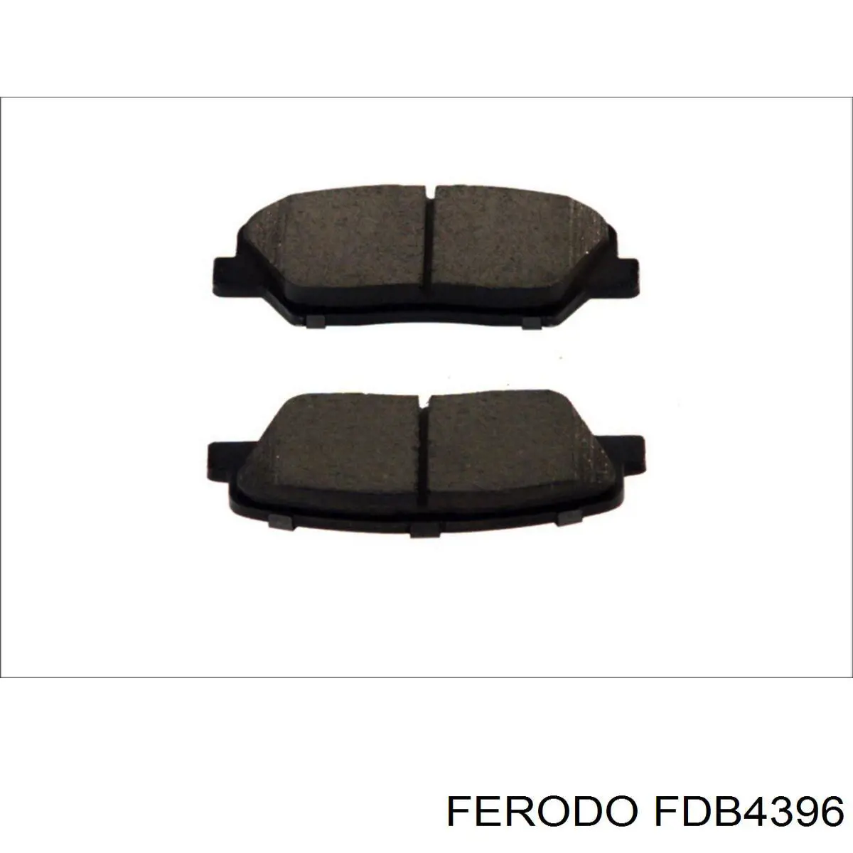 Pastillas de freno delanteras FDB4396 Ferodo