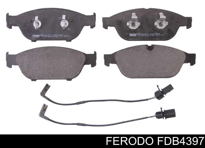 FDB4397 Ferodo передние тормозные колодки