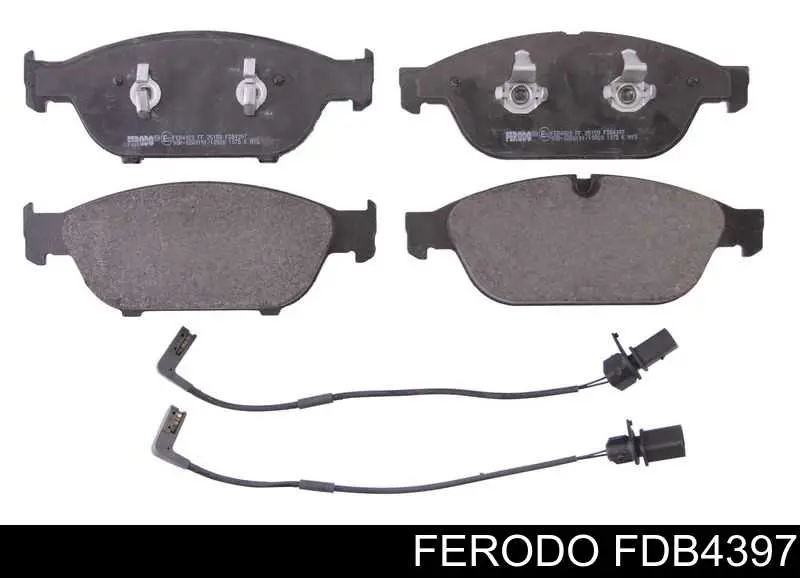 Передние тормозные колодки FDB4397 Ferodo