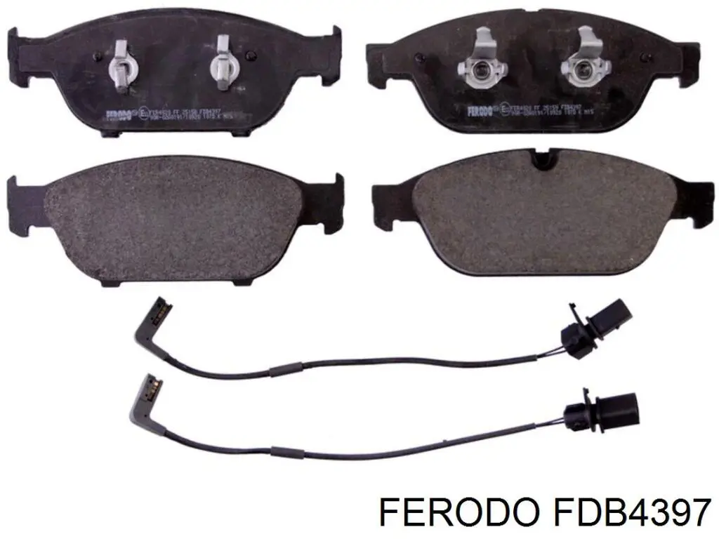 Pastillas de freno delanteras FDB4397 Ferodo
