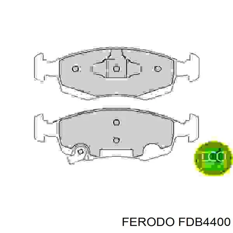 Pastillas de freno delanteras FDB4400 Ferodo