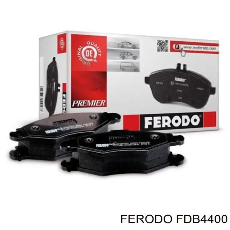 Передние тормозные колодки FDB4400 Ferodo