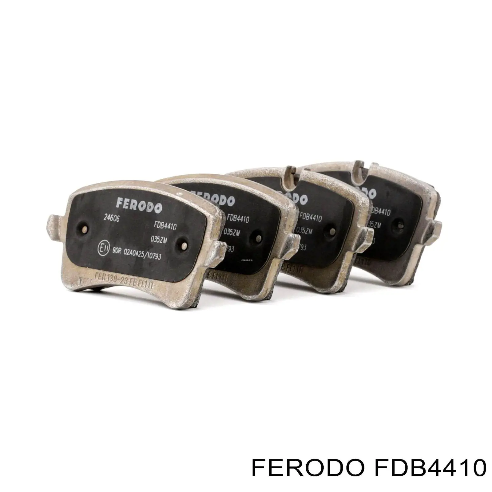 Купить FDB4410 Ferodo Колодки тормозные задние, дисковые