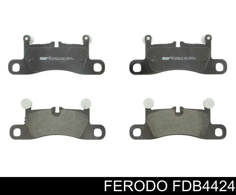 FDB4424 Ferodo колодки тормозные задние дисковые