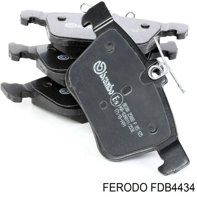 Колодки дисковые  Ferodo FDB4434 цена, от 27.56 USD
