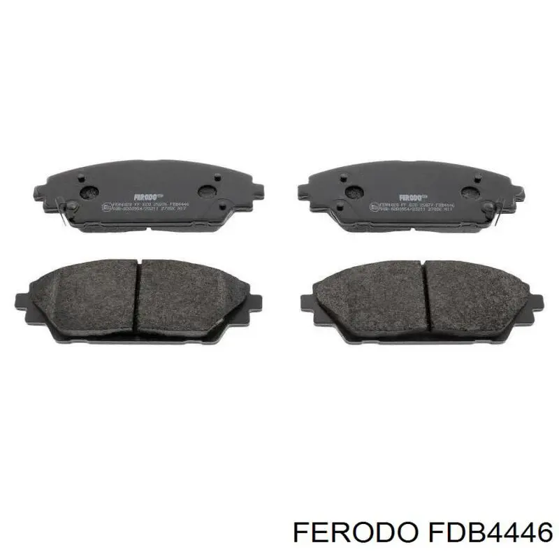 Тормозные колодки Ferodo FDB4446
