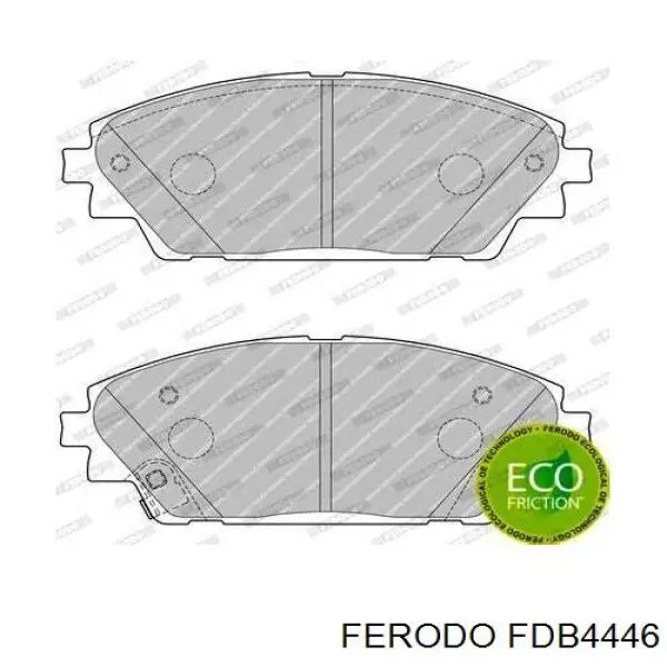 Pastillas de freno delanteras FDB4446 Ferodo