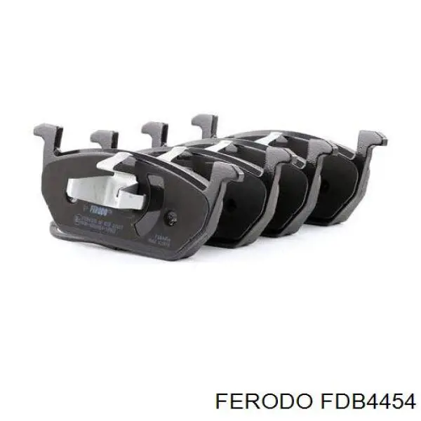 Pastillas de freno delanteras FDB4454 Ferodo