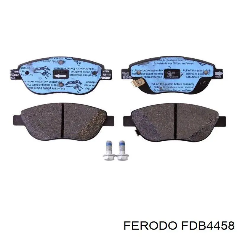 Передние тормозные колодки FDB4458 Ferodo