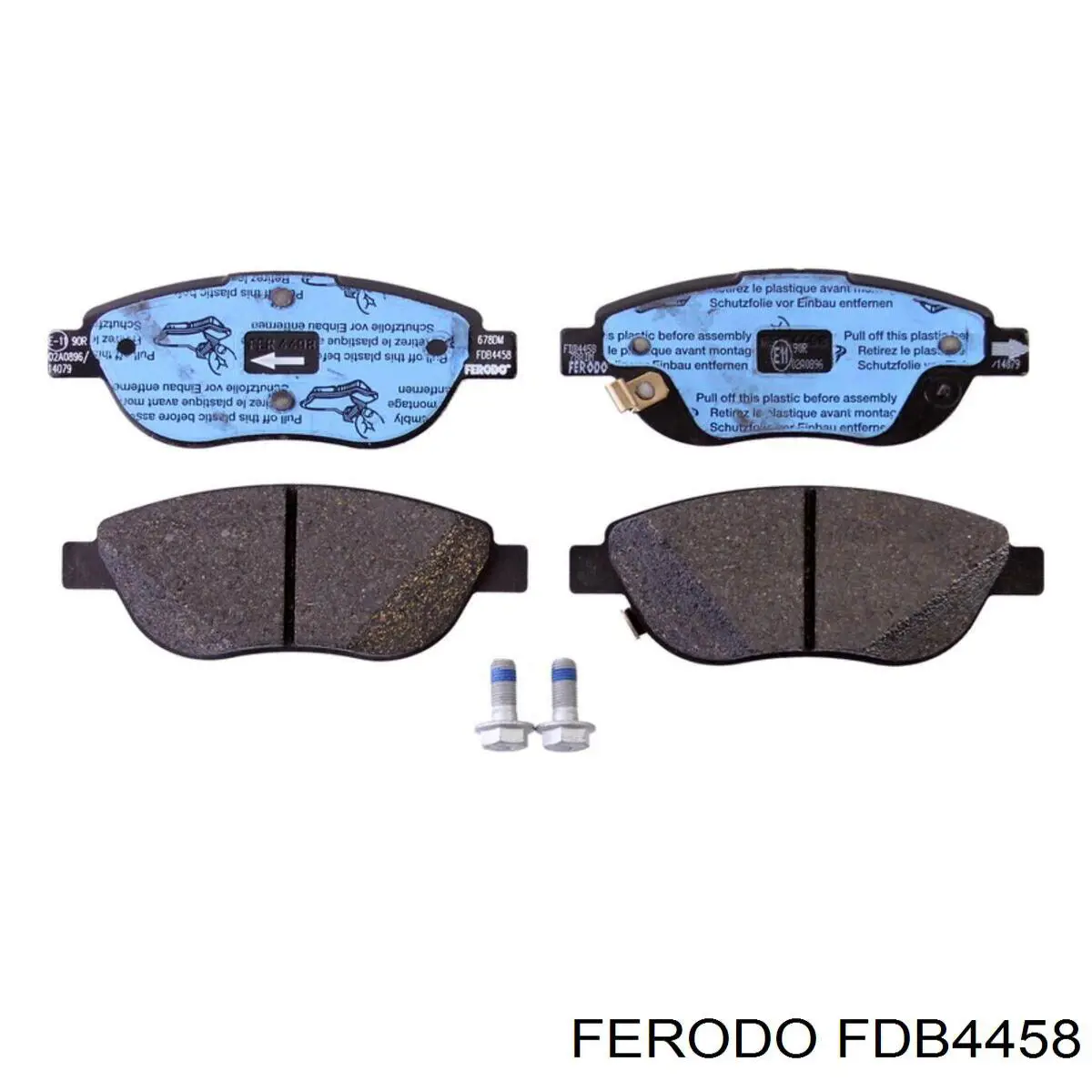 FDB4458 Ferodo Колодки передние