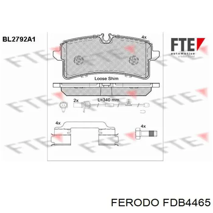 FDB4465 Ferodo