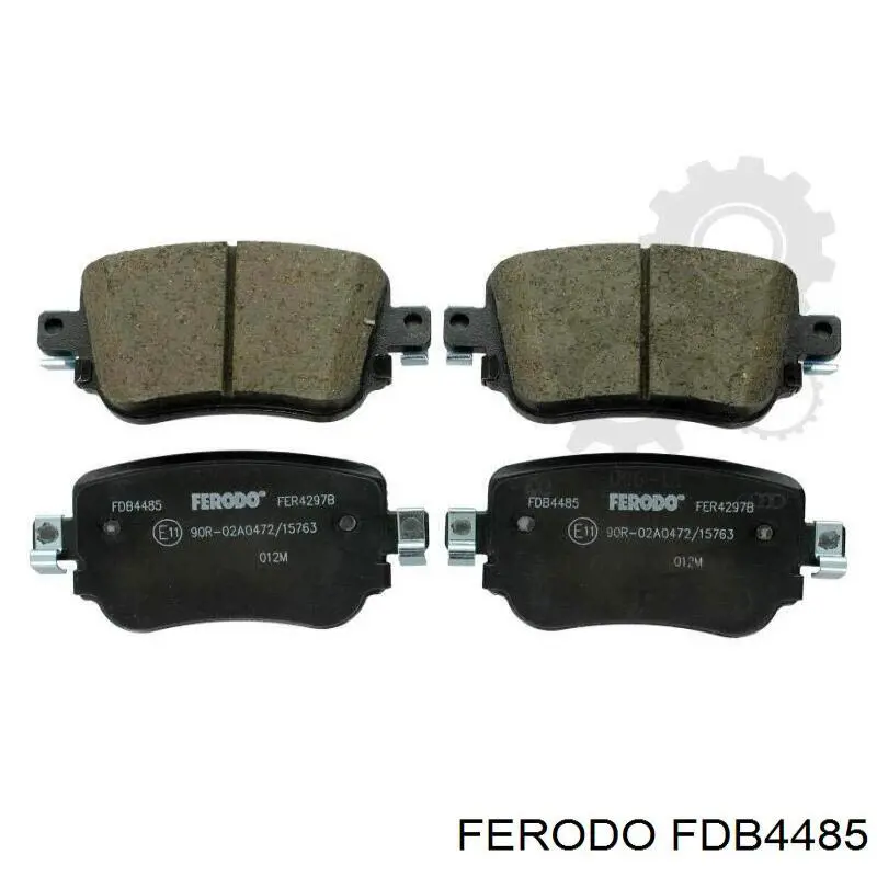Колодки дисковые  Ferodo FDB4485 цена, от 33.10 USD