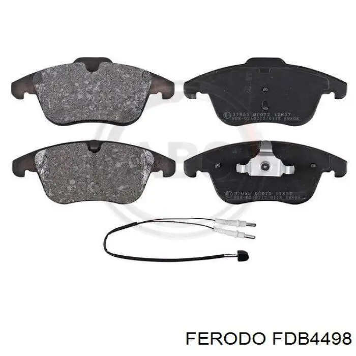 Колодки Ferodo FDB4498 цена, от 46.21 USD