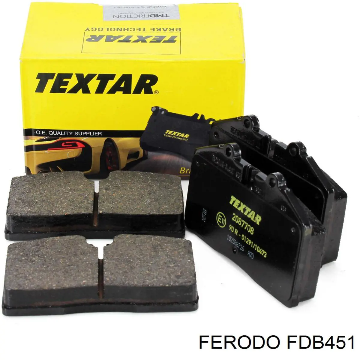 Колодки дисковые  Ferodo FDB451 цена, от 36.70 USD