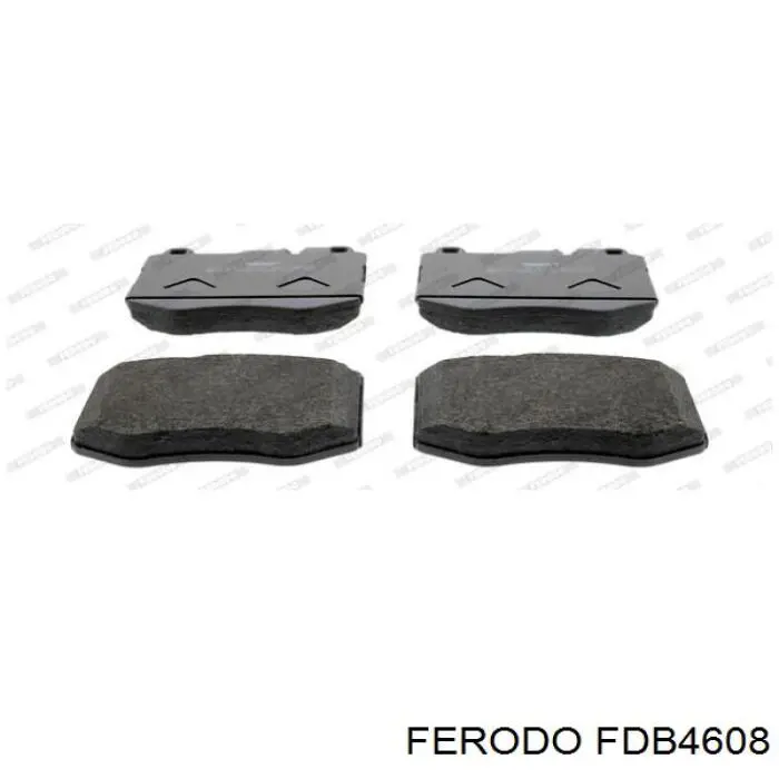 Pastillas de freno delanteras FDB4608 Ferodo