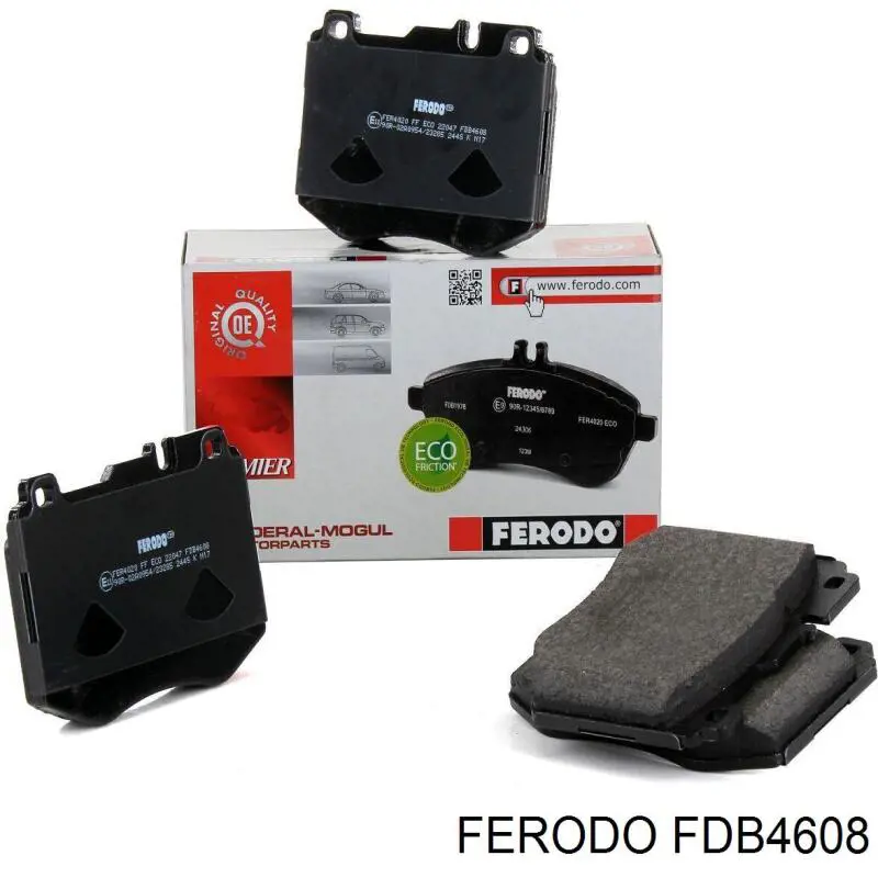 Колодки Ferodo FDB4608 цена, от 58.29 USD