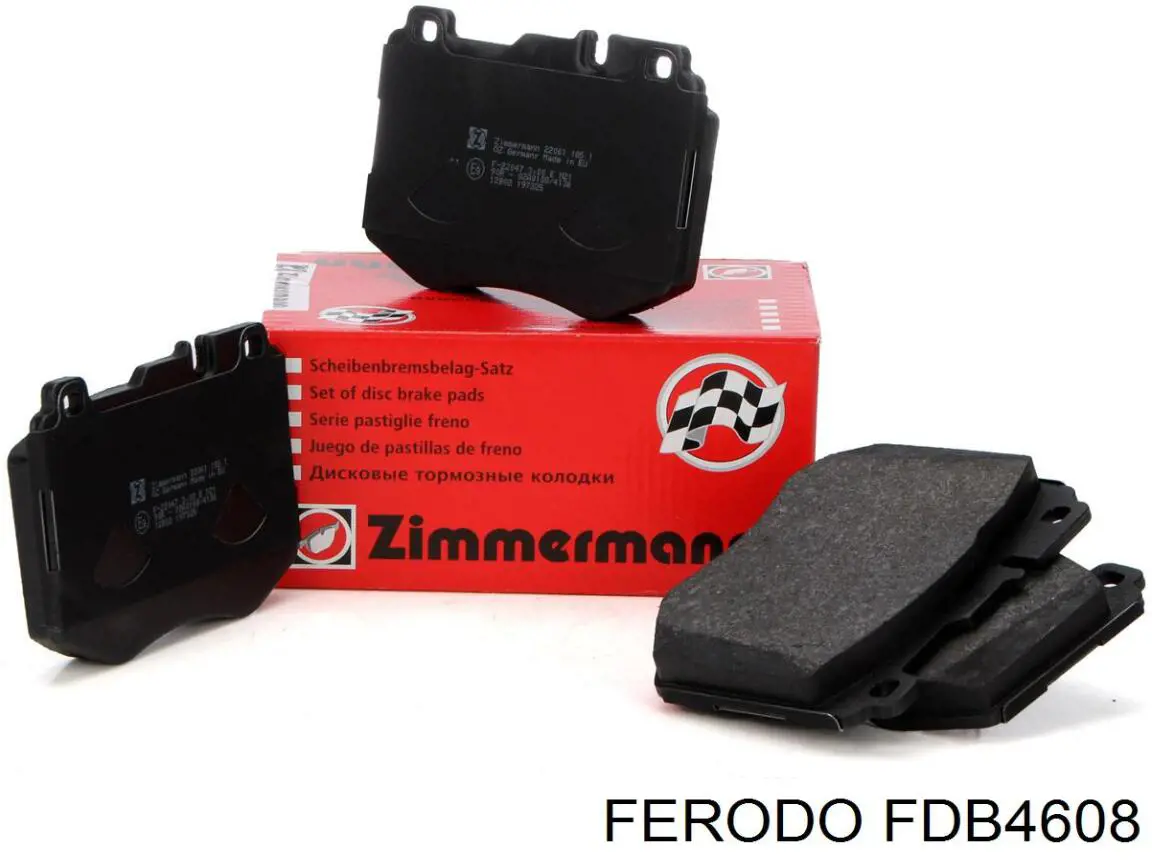 Купить FDB4608 Ferodo Колодки тормозные