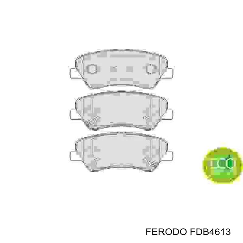 Колодки Ferodo FDB4613 цена, от 26.32 USD