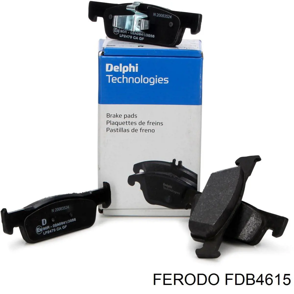 Колодки Ferodo FDB4615 цена, от 26.59 USD