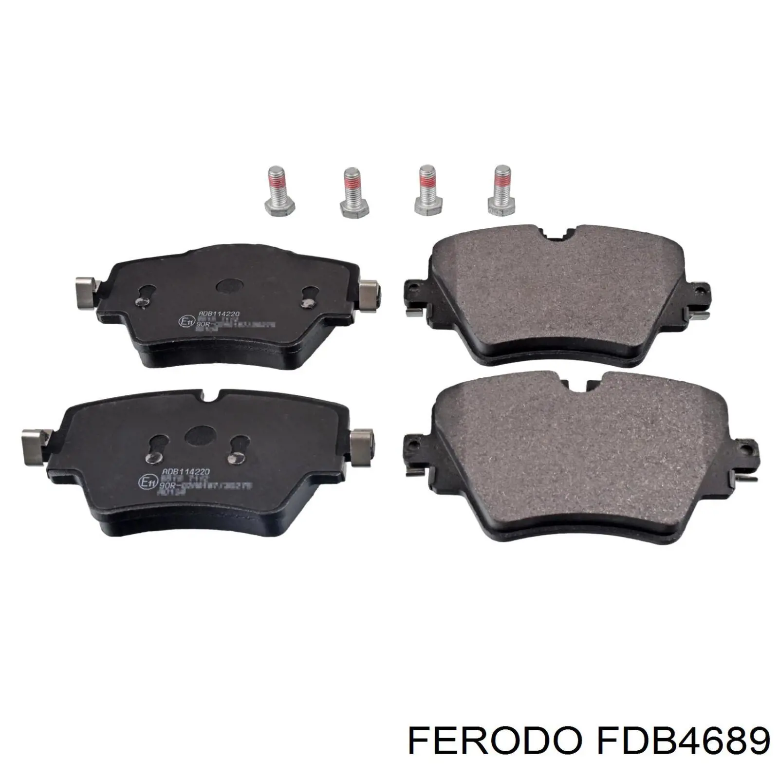 Колодки Ferodo FDB4689 цена, от 47.79 USD
