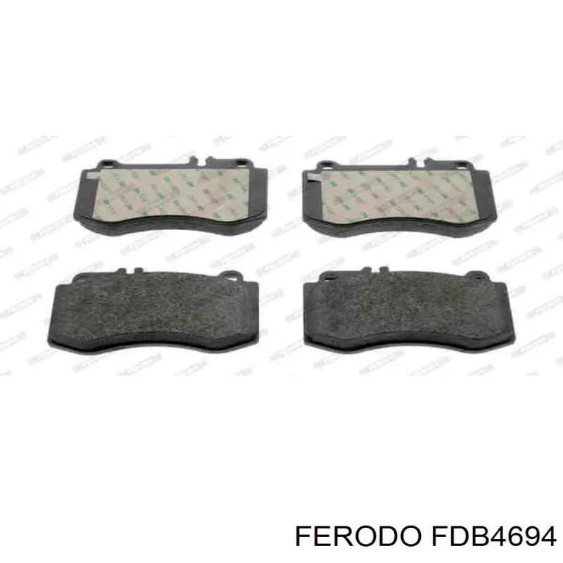 Передние тормозные колодки FDB4694 Ferodo
