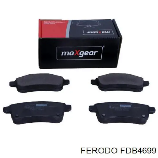 Колодки дисковые  Ferodo FDB4699 цена, от 34.41 USD