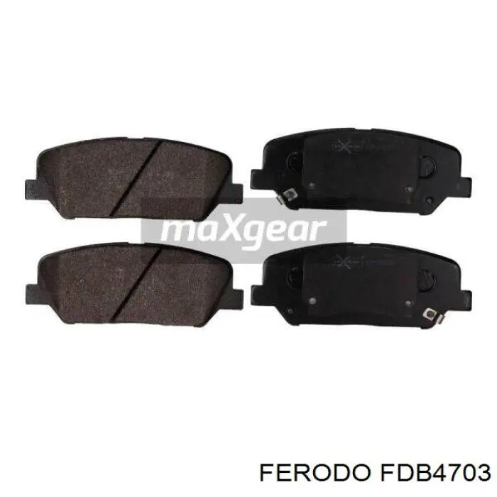 Тормозные колодки Ferodo FDB4703