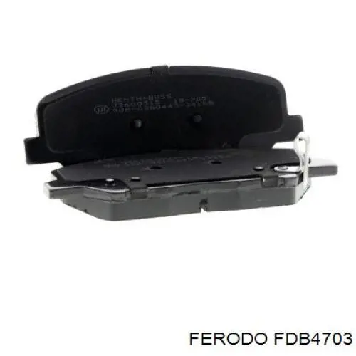 FDB4703 Ferodo Колодки передние